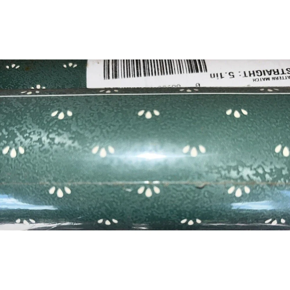 Imperial Wallpaper Green Diamond Pattern 56.37 Sq Ft (11 yd X 20.5 In) 2 Rolls